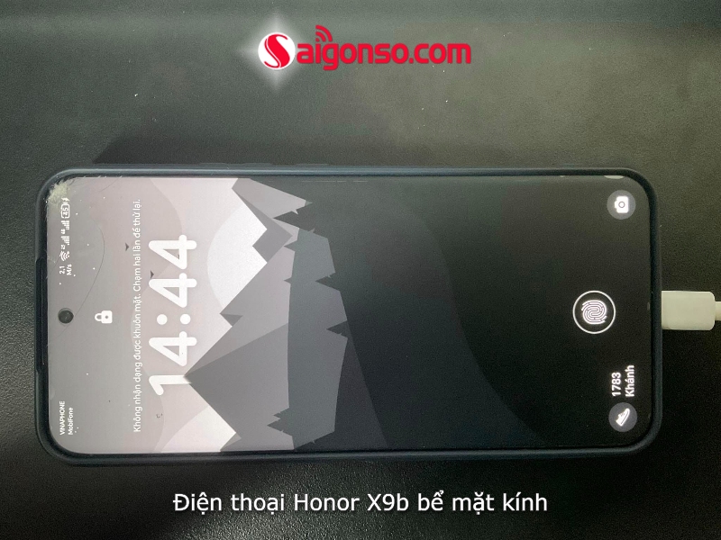 điện thoại honor x9b bể kính